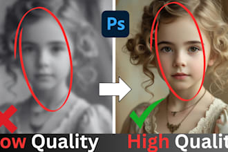 upscale image, blurry photo and restore your low quality photos