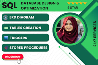 professionally design and fix mysql and sql server databases