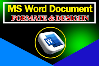 do ms word PDF to word document and book formatting