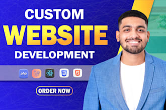 do website development as full stack developer PHP laravel developer react js
