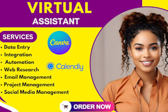 be your personal executive administrative virtual assistant social media manager