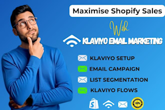 set up klaviyo shopify sales klaviyo email flows marketing campaign automation