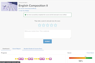 guide you through sophia, wgu, straighterline, studycom, snhu, walden and more