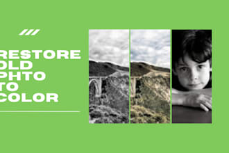 restore old photos and colorize black and white