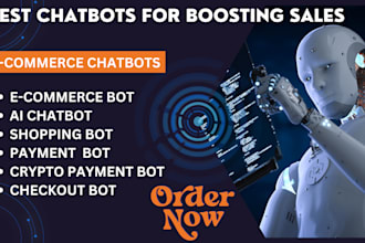 develop ecommerce bot development automation for your online store