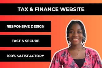 design mortgage loans, insurance, tax consultant, financial advisor website