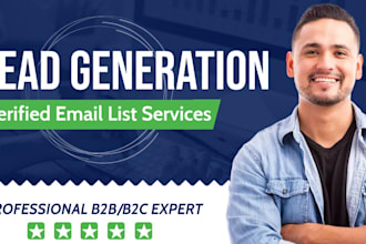 provide founder, owner, CEO b2b verified email list, contact list building