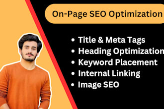 on page SEO content optimization