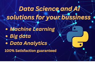 build data science, machine learning and big data projects using python and r