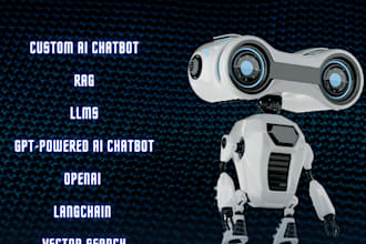 build custom ai chatbot, rag, llm, chatgpt, genai, nlp, langchain, openai