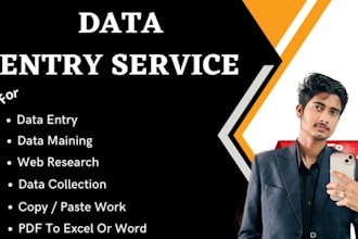 data entry and data annotation