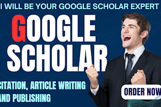 write and publish your research article in high index journals on google schol