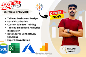 do tableau dashboard, tableau report, data analysis and data analyst projects