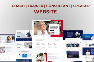 design life coaching, consultant website booking functionalities landing page