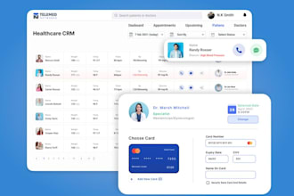 mobile app web development healthcare software, patient portal, telemedicine app