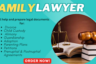 be your family law attorney for divorce, separation, and child custody matters