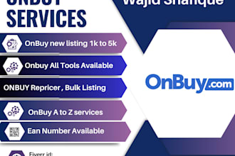 do onbuy account management onbuy dropshipping bulk listing