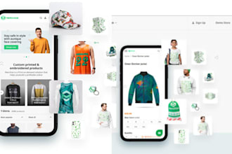 design a shopify print on demand store with gelato, printify, and kickflip