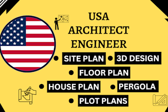 make site plan, plot plan of your property for city permit very fast