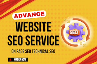 do advance shopify wordpress SEO for 1st page ranking on google