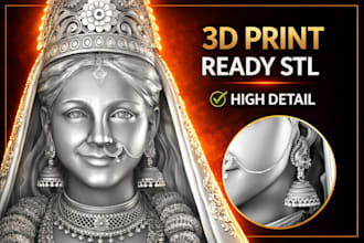 design high detail print ready 3d models for 3d printing