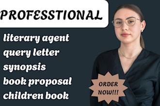 find literary agent for your book propsal, children bookwhit query letter