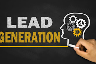 lead generation, linkedin research, find email,data cleaning