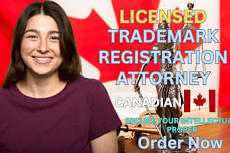 be your canada licensed trademark attorney for your brand registration