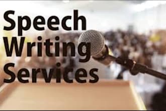 write professional conference speech, business speech