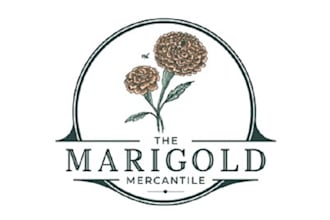 design fantastic marigold mercantile logo
