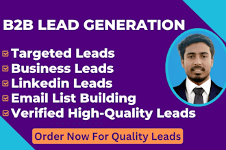 provide b2b lead generation