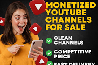 buy and sell viral youtube monetization channel with ready to earn ad revenue