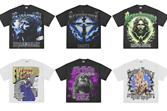 create a christian themed design for a clothing brand