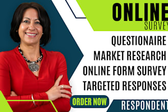 conduct over 150 audience respondents to fill online survey form google form