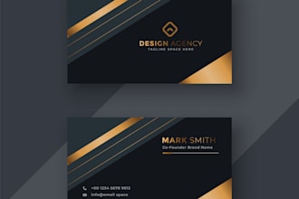 design awesome business card for your company