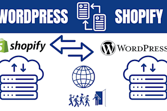 migrate your wordpress website to shopify seamlessly