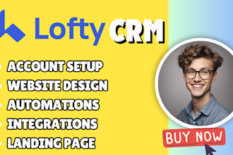 setup lofty crm, kvcore, chime, follow up boss, rei reply, boldtrail, idx