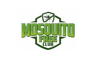 design attractive mosquito free club logo