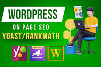 optimize wordpress onpage SEO with yoast or rank math