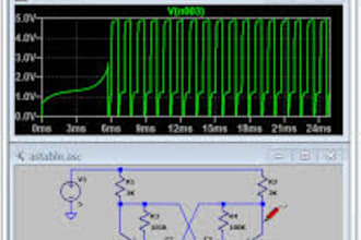 make basic electronics projects using ltspice