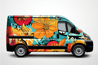 design vehicle wrap and truck decals