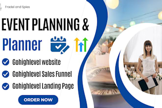 setup event planning gohighlevel ghl sales funnel event planner landing page