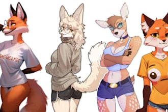 draw nsfw sfw ai anime manga furry fursona oc pfp character avatar furry art