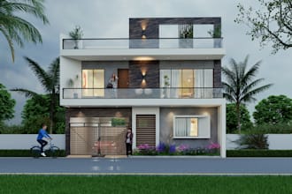 create stunning 2d and 3d architectural and interior designs