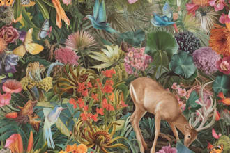 make any floral, animal or botanical art