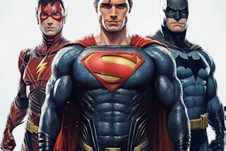 draw comic book art, comic book illustration