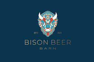 design original excellent beer branding logo