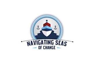 design outstanding nautical themed conference logo