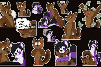 draw furry nsfw telegram stickers animated furry discord stickers crypto sticker