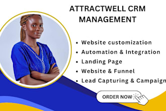 attractwell learnworlds website virtual assistance online course automation